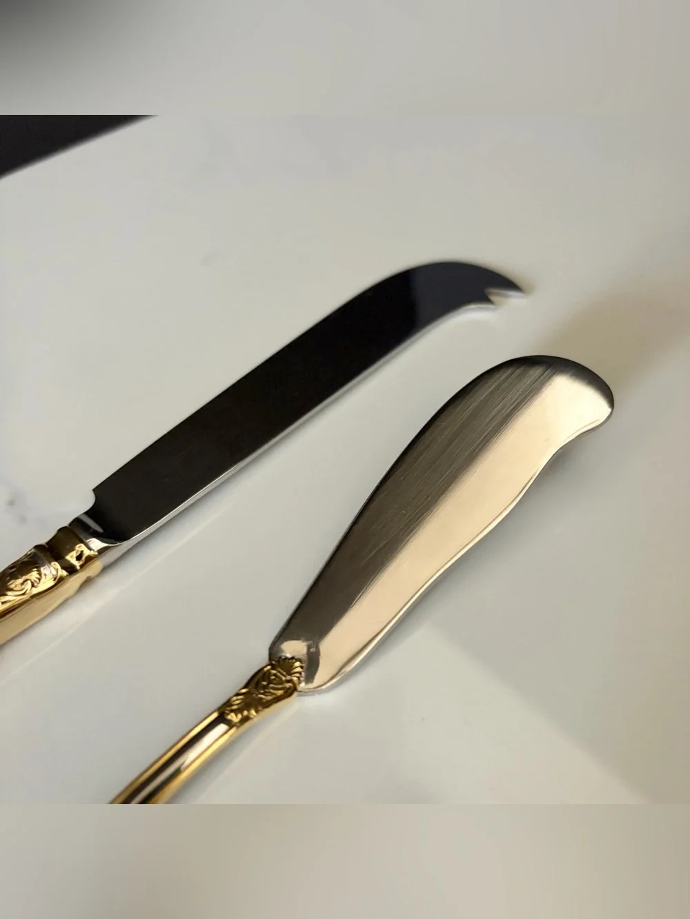 Butter & Cheese Knife SET - Old Country Roses by Royal Albert